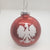 Pre-order Handmade Glitter Polish Eagle Christmas Ornaments.