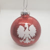 Pre-order Handmade Glitter Polish Eagle Christmas Ornaments.
