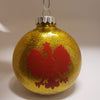 Pre-order Handmade Glitter Polish Eagle Christmas Ornaments.