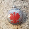 Pre-order Handmade Glitter Polish Eagle Christmas Ornaments.