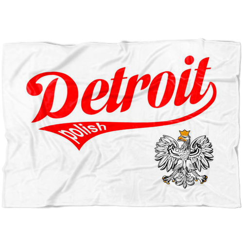 Detroit Polish Fleece Blanket