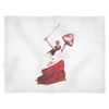 Polish Woman Warrior Fleece Blanket