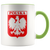 Polska Coat of Arms Eagle Coffee Accent Mug