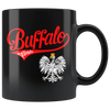 Buffalo Polish Black 11oz Mug - My Polish Heritage