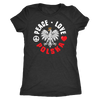 Peace Love Polska Shirt - My Polish Heritage
