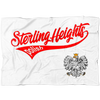 Sterling Heights Polish Fleece Blanket
