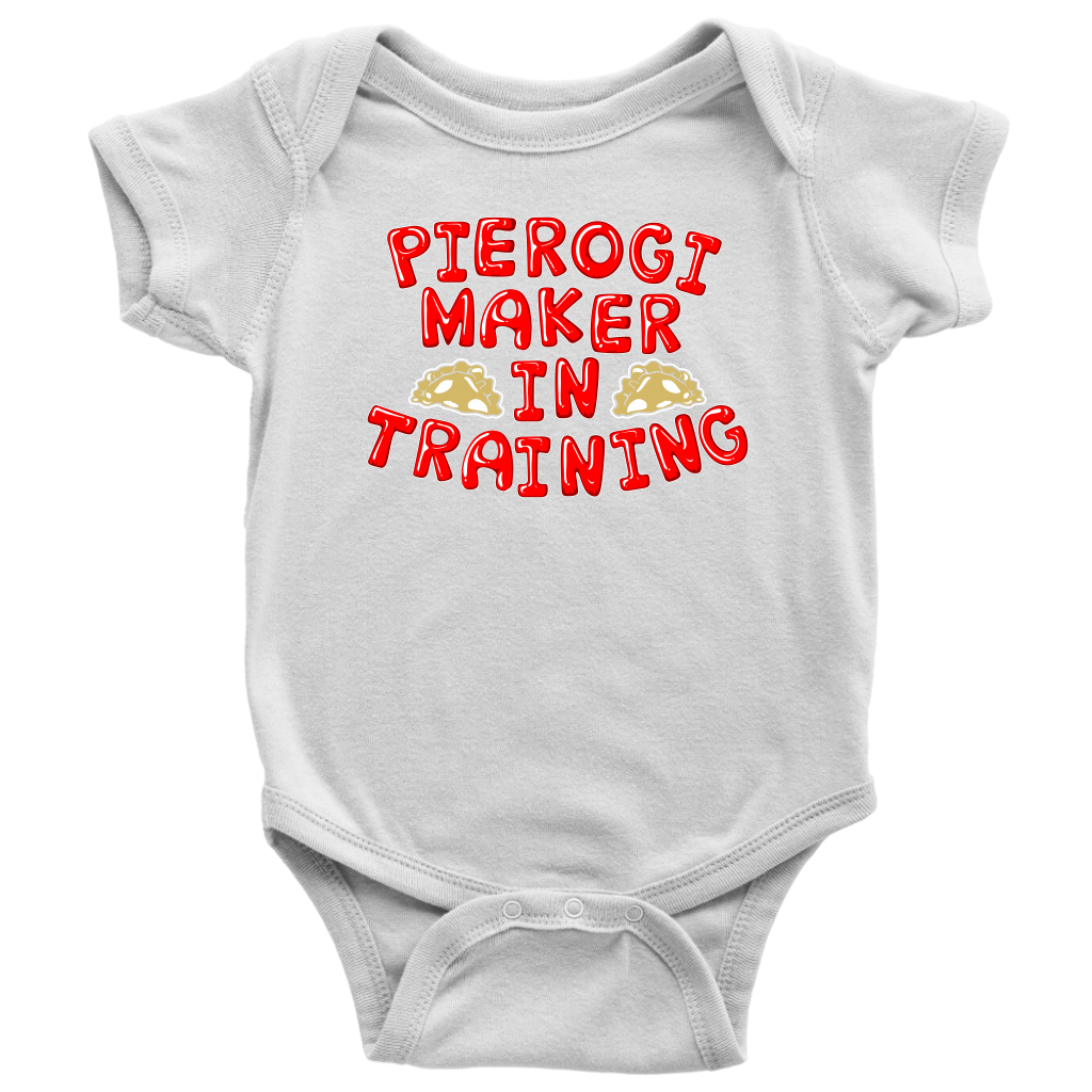 Pierogi Maker in Training Baby Onesie - My Polish Heritage