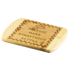 Pierogi Make Everything Better. Round Edge Wood Cutting Board
