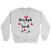 Wesołych Świąt Merry Christmas in Polish Crew Neck Sweatshirt