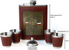 Na Zdrowie Flask and Shot Glass Set- St Patrick's Day