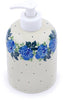 Polish Pottery Soap Dispenser. Spring Floral