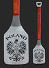 Metal Spatula Polish Eagle Engraved with Bottle Opener