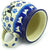 Polish Pottery Cat Paw Print Mug Halloween
