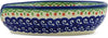Polish Pottery 5" Spoon Rest. Spring Flowers.