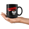Philadelphia Polish Black 11oz Mug - My Polish Heritage