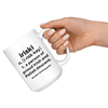 Iriski Definition Coffee Mug 11oz or 15oz
