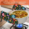 Polish Folk Art Floral Design Oven Mitts