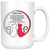 Kotki Dwa White 15oz Mug - My Polish Heritage