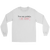 You Say Potato, I Say Vodka tshirt, long sleeve shirt