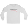 You Say Potato, I Say Vodka tshirt, long sleeve shirt
