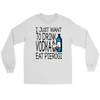 Drink Vodka and Eat Pierogi in Light Shirt - My Polish Heritage