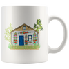 Polish Painted Village White 11oz Mug