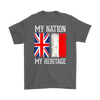 British Polish - My Nation My Heritage Shirt - My Polish Heritage