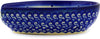 Polish Pottery Spoon Rest-Spring Flowers Design. 5"