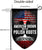 American Grown with Polish Roots Garden Flag Decorative Vertical Garden Flag, 12.5"x 18"