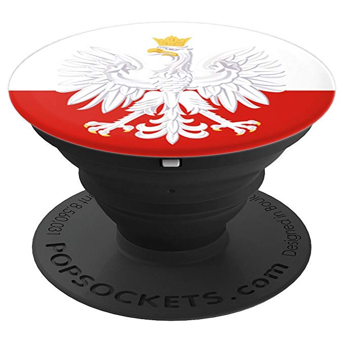 Polish White Eagle Polska Poland Flag Phone PopSockets