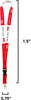 Poland Flag Lanyard. ID Badge Holder