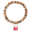 Polish Flag Beaded Bracelet - My Polish Heritage
