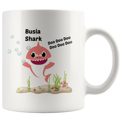 Busia Shark Coffee Mug