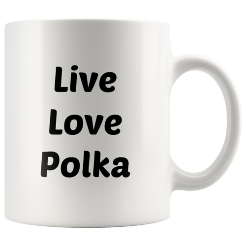 Live Love Polka Mug