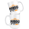 Pierogi Princess White 15oz Mug - My Polish Heritage
