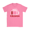 Battery Low, Need Kielbasa Mens and Womens t-shirt