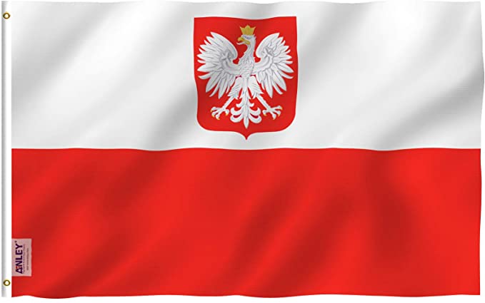 Poland Flag with and without Eagle *Ready to ship*