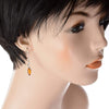 Sterling Silver and Baltic Honey Amber Earrings