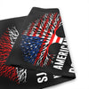 American Grown with Polish Roots Garden Flag Decorative Vertical Garden Flag, 12.5"x 18"