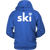 Ski with eagle Hoodie Back Design Only