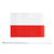 Mini Hand Held Polish Flag