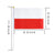 Mini Hand Held Polish Flag