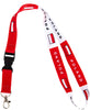 Poland Flag Lanyard. ID Badge Holder