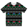 Black Floral Sweater 1 ﻿Sublimation Kids T-Shirt