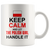 Keep Calm and Let the Polish Girl Handle It 11oz Mug | My Polish Heritage - My Polish Heritage