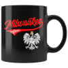 Milwaukee Polish Black 11oz Mug - My Polish Heritage