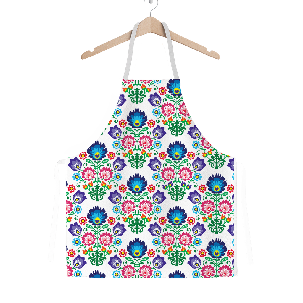 Feminine Floral ﻿Classic Sublimation Adult Apron