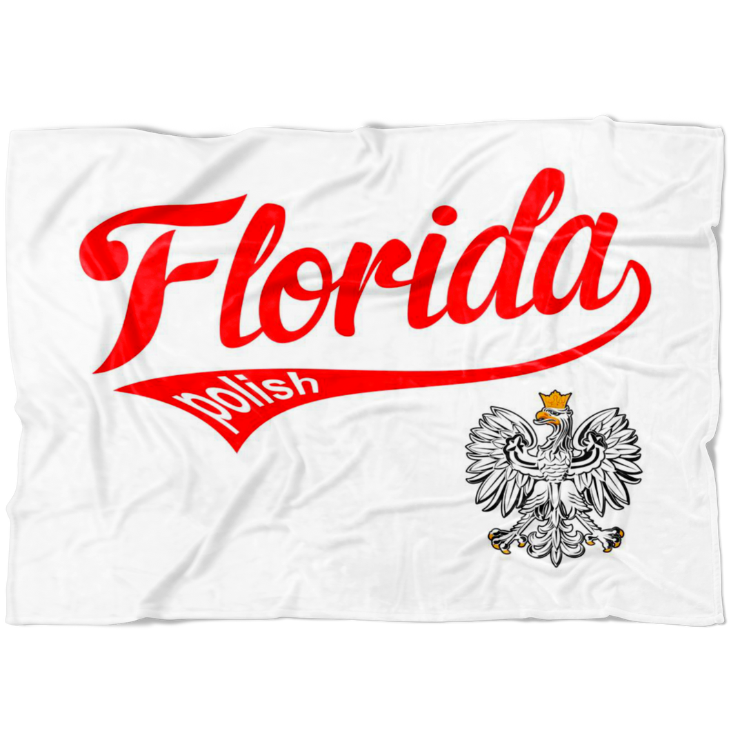 Florida Polish Fleece Blanket