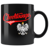 Cheektowaga Polish Black 11oz Mug - My Polish Heritage