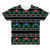 Black Floral Sweater 1 ﻿Classic Sublimation Adult T-Shirt